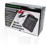 Rezervo Batteryless Jump Starter - Jumpstarts Vehicles Using Ultracapacitor Technology for Cars, Trucks, Boats, RVs, ATVs, and other Gas Engines (RZ-300 (300A))