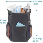 High Road StashAway Console and Headrest Car Trash Can with Lid