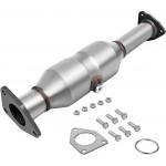 Catalytic Converter Compatible with 2003-2007 Honda Accord 2.4L Direct-Fit Stainless Steel High Flow Series (EPA Compliant)